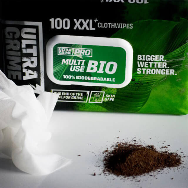 5940 UltraGrime PRO 100 XXL Bio Multipurpose Cleaning Cloth Wipes