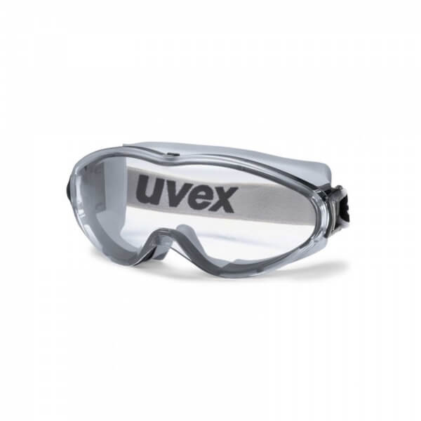 Ultrasonic Clear Safety Goggles, Anti-Fog Overspecs