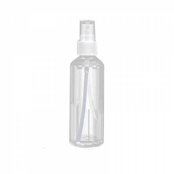 100ml Clear Plastic Dispensing Bottle with Mist Head (Empty)